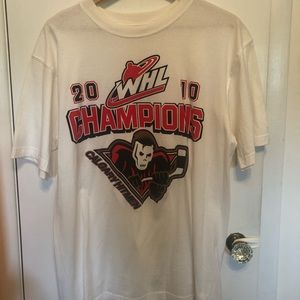 2010 Calgary Hitmen Championship T-Shirt